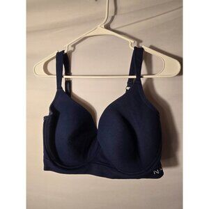 Nautica Intimates Navy Bra Womens Underwire Size 38DD Comfortable